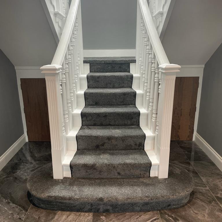 Stair runners installation in Basildon, UK